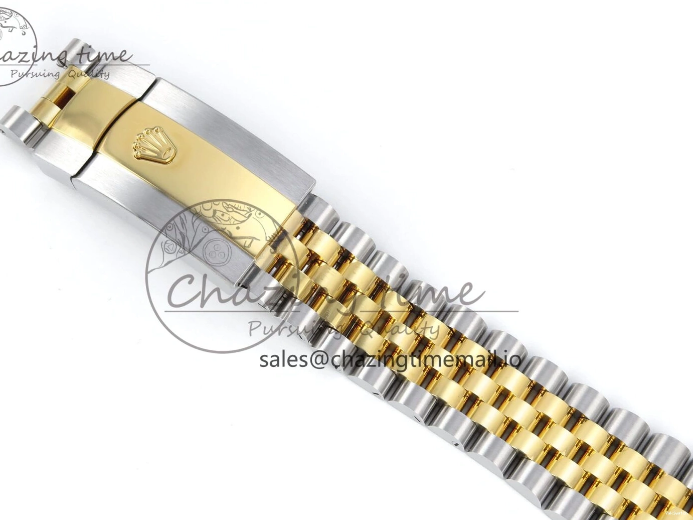 SS Dial YG EWEF Leaf Edition A3235 on Jubilee 126233 36 DateJust Best YG Bracelet 0501